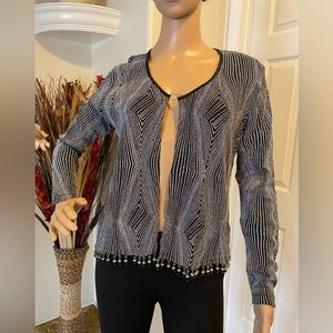 Two piece beaded blouse and sweater SALE 2x12.00